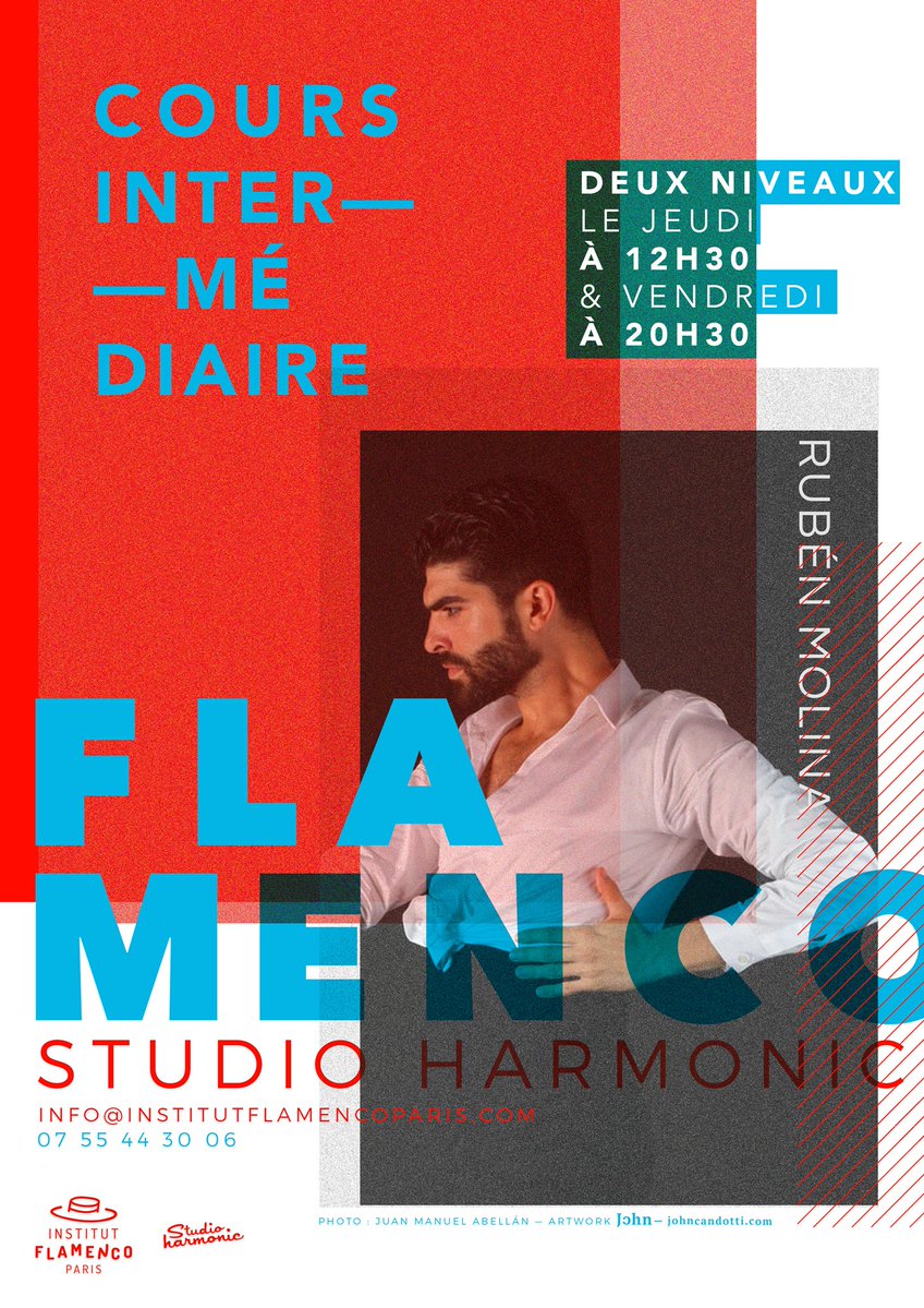 cours danse flamenco paris Ruben Molina 